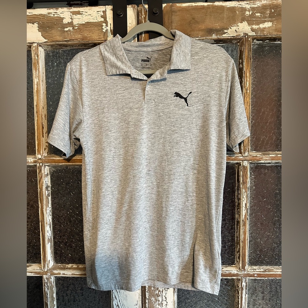 Puma Light Gray Heathered Tee